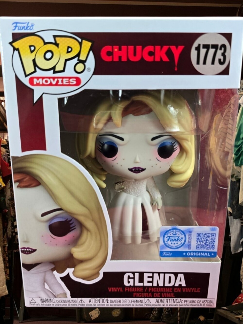 Funko! Movies: Glenda Exclusive # 1773 (Nib) With Pop Protector
